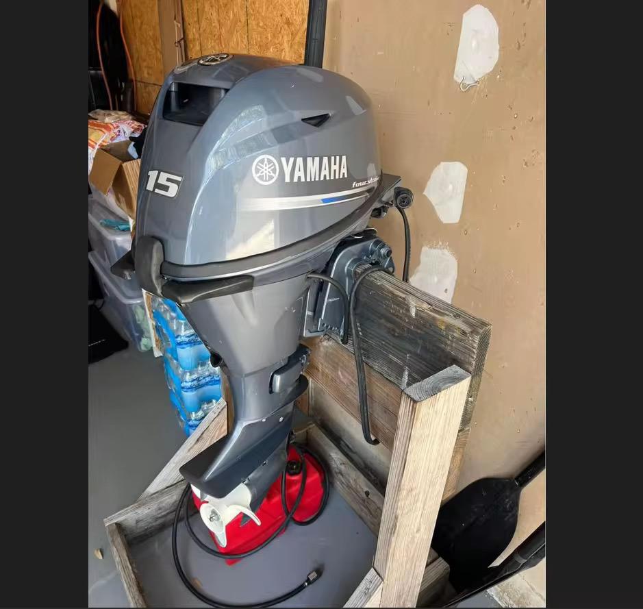 Yamaha 15hp 4 Stroke Outboard Motor Boat Engine